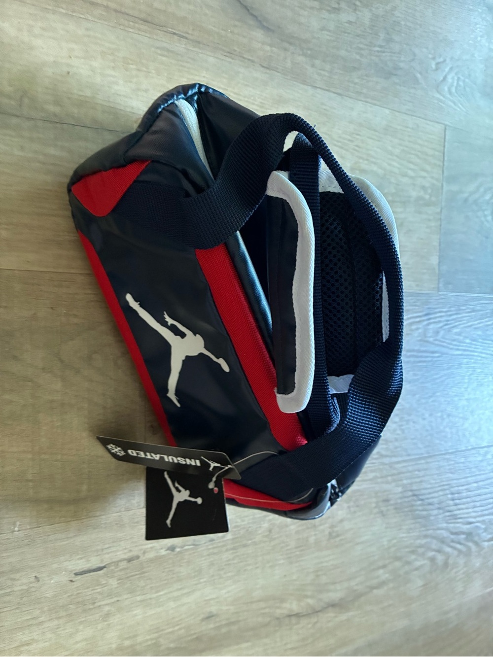 Jordan Blue and Red Belt/insulated Bagl